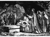 David mourning at the grave of Abner